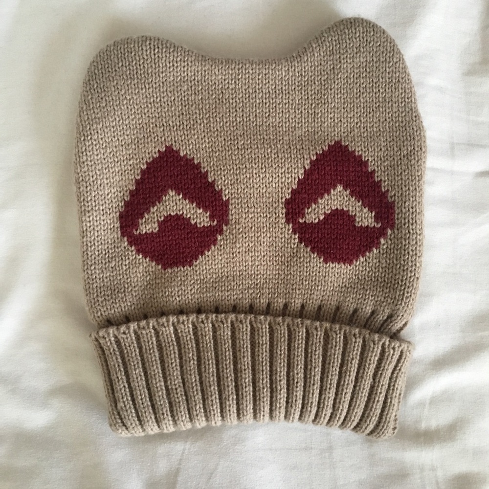 Animal Beanie with Eyes
